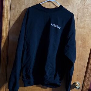 Revenge Clothing Black Crewneck Sweater